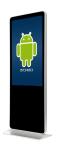 UHD 4K 43" inch Floor stand WIFI Android LED advertising display Kiosk with