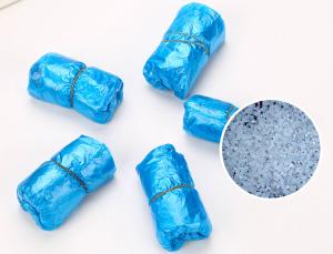 Quality Custom Blue Disposable Waterproof Shoe Covers Low Density Lint - Free wholesale