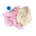 High Cotton Cut Reused Light color cloth rags cleaning cloth scarps rags mix