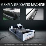1560 Hydraulic High Speed V Grooving Machine For Metal V Groove Cutting Machine
