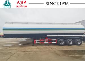 Quality 50 CBM 2 Compartments Aluminium Alloy Fuel Tanker Trailer wholesale
