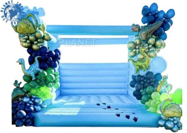 Commercial Outdoor Adult Inflatable Bounce House Combo Castle White Bounce House