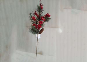 Quality Realistic Reuseable 68cm Artificial Pine Flower Picks wholesale