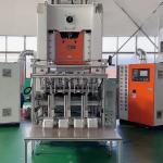 Automatic 4~6 Cavities Aluminum Foil Tray Making Machine Mitsubishi PLC
