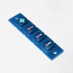 Chemical Resistant Custom Rubber Keypads With Multimedia Keys