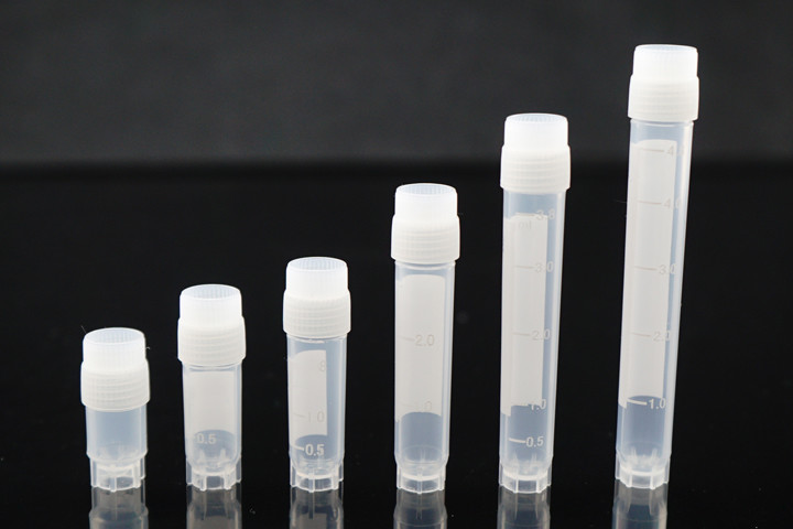 HDPE Caps 1.2ml 2ml Cryogenic Storage Vials