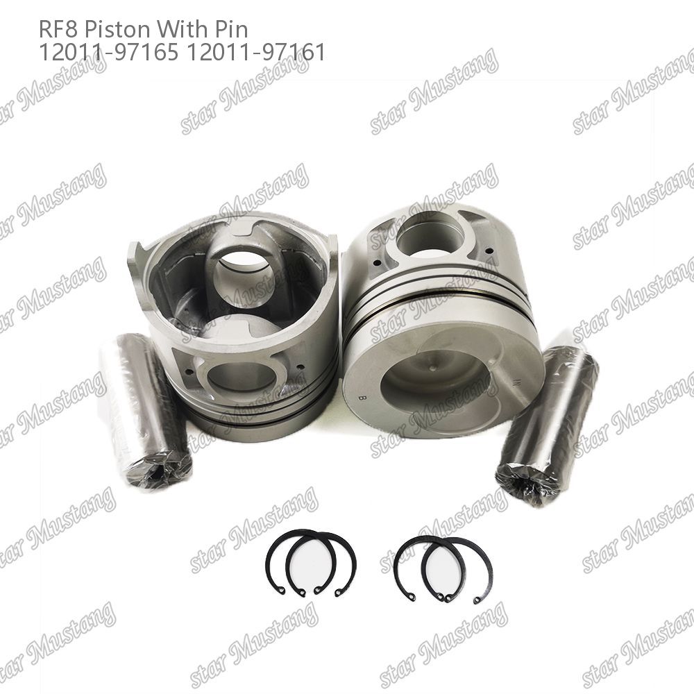 RF8 Engine Piston 12011-97165 12011-97161 For Nissan Engine Spare Parts