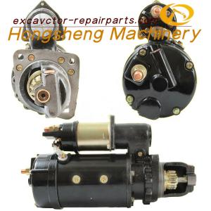 Quality Carter Excavator Starter Motor 6V5720 207-1511 42MT E328 E329 24V 12T 9KW wholesale
