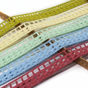 Quality 20KJ30 3.5cm Crochet Apparel Polyester Lace Trim wholesale