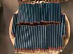 Alvanized Plate Chiller Condenser Coil Copper Tube Air Conditioner