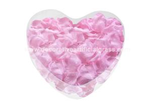 Quality 3*3cm 300 Pcs Pink Fake Artificial Flower Petals For Wedding wholesale