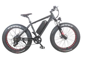 Quality 48V 750w Geared Motor Cycling Fat Tire Ebike With Headlight , 35km / H Speed wholesale