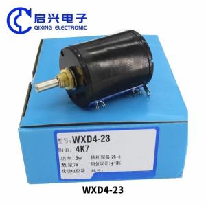 Quality WXD4-23 3w Multi turns wirewound potentiometer 5K6 6K8 10K 22K ohm wholesale