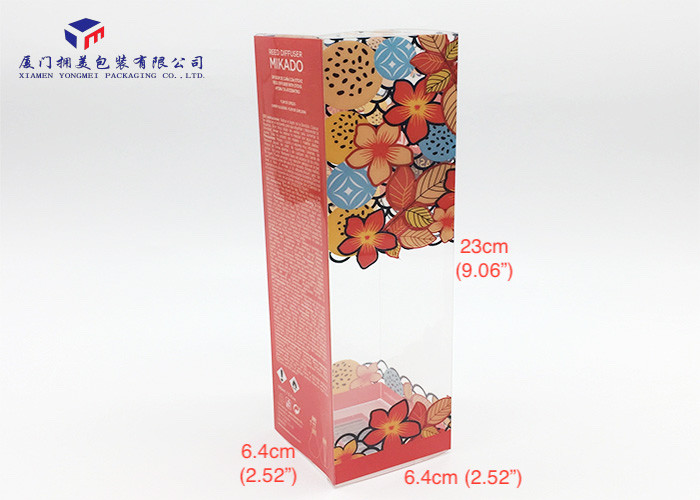 Clear Plastic Box Packaging For Home Reed Diffuser Clear Window 25cm Height