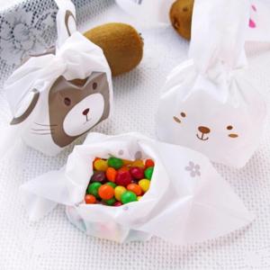 Quality High Quality Easter Clear Plastic Cellophane Candy Bag Bopp Cello Treat Bag wholesale