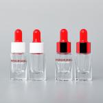 Wholesale 5ml round essential oil bottle dropper cosmetic glass bottle skin care