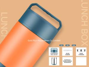 China Hiking vacuum flasks & thermoses 2L metal steel lunch box food vacuum flask  multi-color accept customized logo on sale
