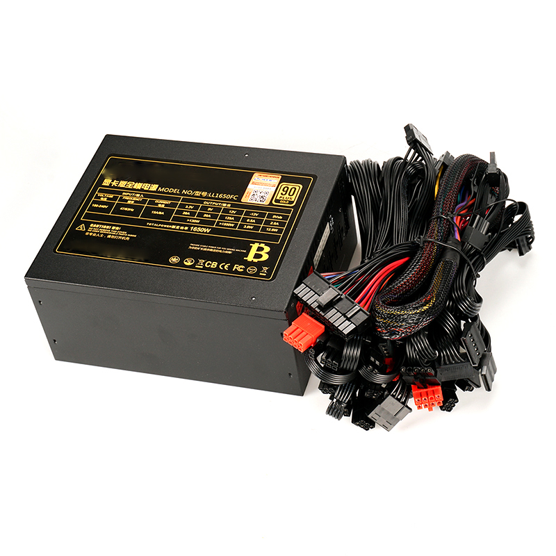 100% Brand New And High Quality Power Supply 1650W Ultra-High Power ConversionEfficie ATX PC Computer Power Supply Wholesale