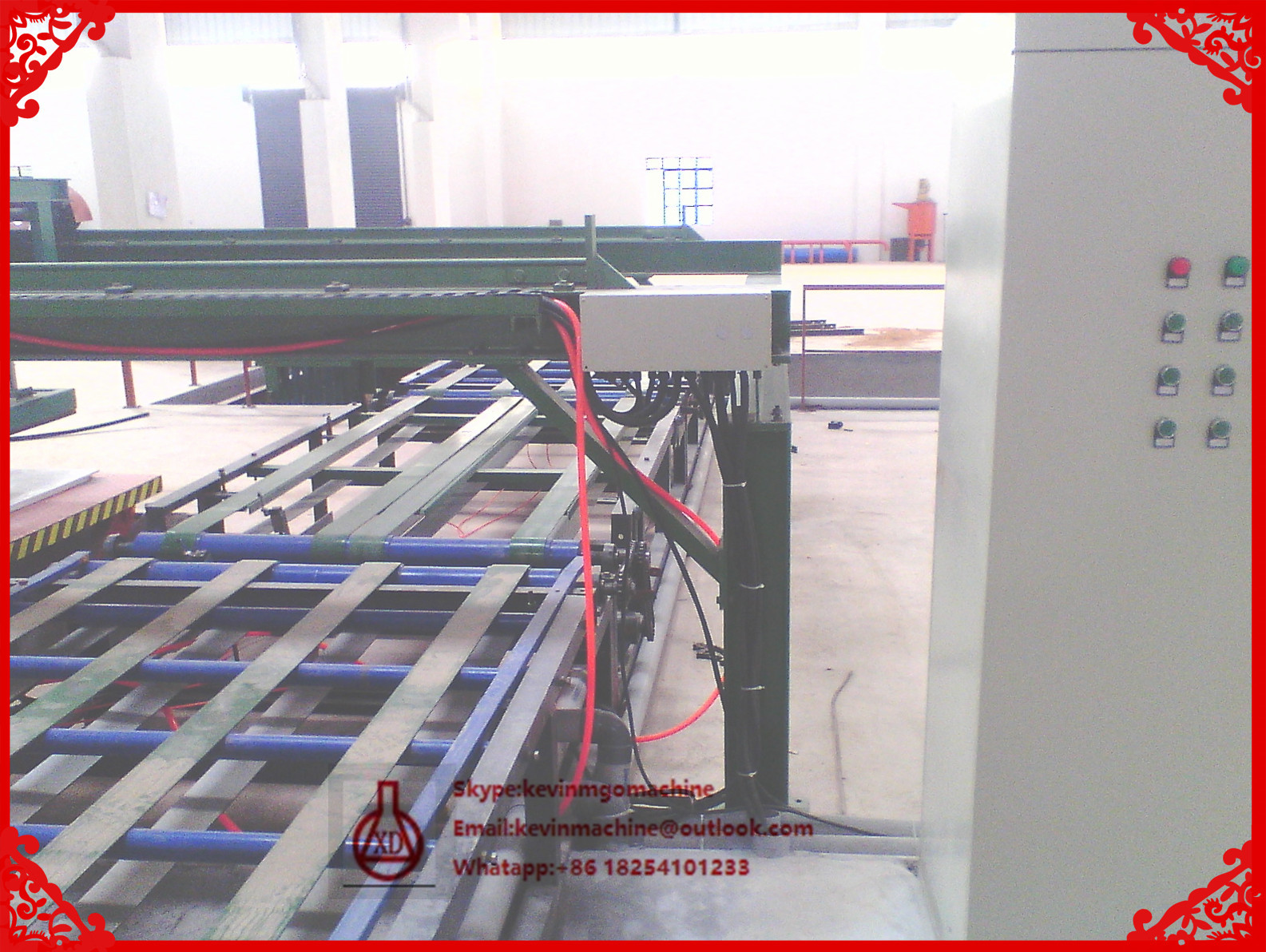Full Automatic Sandwich Wall Board Roof Sheet Roll Forming Machine with 34KW Motor power