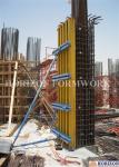 I Beam Single Sided Wall Formwork 6m Height Telescopic Diagonal Brace High