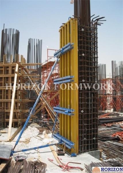 I Beam Single Sided Wall Formwork 6m Height Telescopic Diagonal Brace High