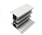 Square Silver Aluminum Extruded Heat Sink Profiles With Strong Stability