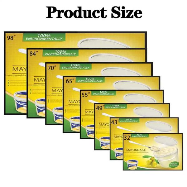 Hot sale 32/43/55/65 75 inch LCD Digital Signage commercial digital signage wall