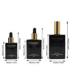 Serum Glass Essential Oil Dropper Bottle 100ml Square Shape
