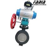 Pneumatic Control Butterfly Valve Clamp End