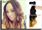 Body Wave Colored Human Hair Extensions , Soft Original 5A Peruvian Hair