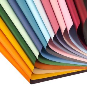 Quality Ouya Double Sided Color Paper 58x58cm For Wrapping Flower gifts wholesale