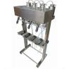 Buy cheap Semi Automatic Pneumatic Perfume Bottle Filling Machine With 4 Filling Heads from wholesalers