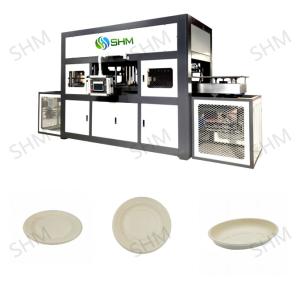 China Paper Tray Forming Machine Pulp Food Container Making Machine on sale