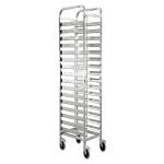 Hotel Restaurant Kitchen Bakery Stainless Steel Pan Food Trolley