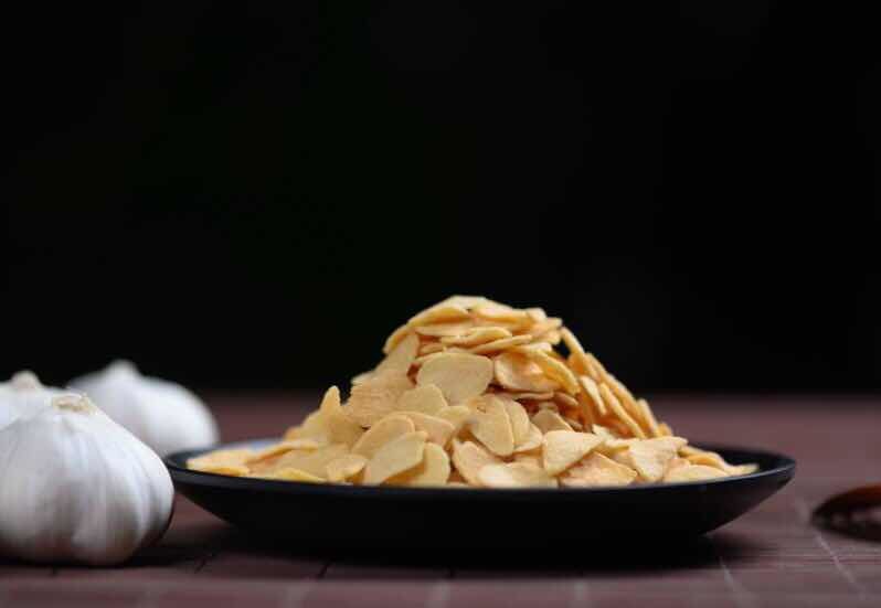 Dried Healthy Natural Deep Fried Garlic Cloves