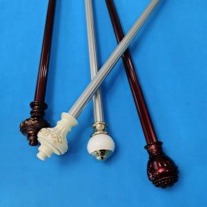 Quality Single 28mm European Style 0.4mm Cast Iron Pipe Curtain Rod wholesale