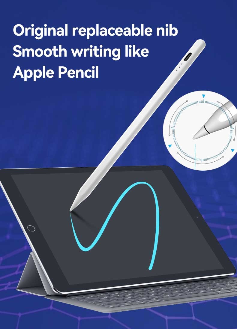 180mAh Battery Capacity Stylus Pen Universal With Full Charge Light Off
