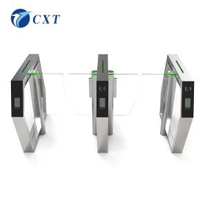 Quality AI Safe Pedestrian Barrier Gate SUS304 With Adjustable Speed wholesale