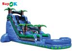 Large Inflatable Slide Commercial Copper Brown PVC Water Slide Bounce House