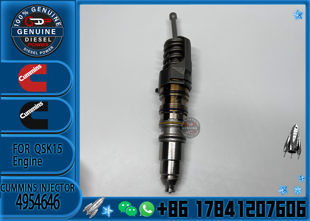 4954646 Genuine Diesel Engine Common Rail QSX15 Fuel Injector 4076963 4903028 570016 1521978