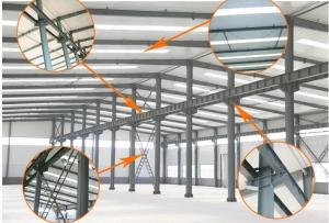 Quality Q355 Prefabricated Steel Warehouse wholesale