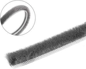 Quality Anti Insect Brush Gray Wool Pile Weatherstripping 7*11mm 7*9mm 6*9mm wholesale