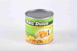 Quality 340g Net Weight Canned Sweet Corn In Tin , Vacuum Packed Sweet Corn Private Label wholesale