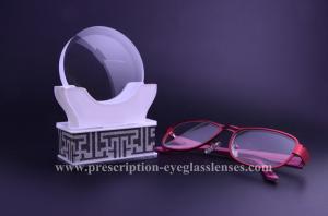 Quality 1.59 Polycarbonate Clear Flat Top Eyeglass Lenses Hard Coating 70MM Diameter wholesale