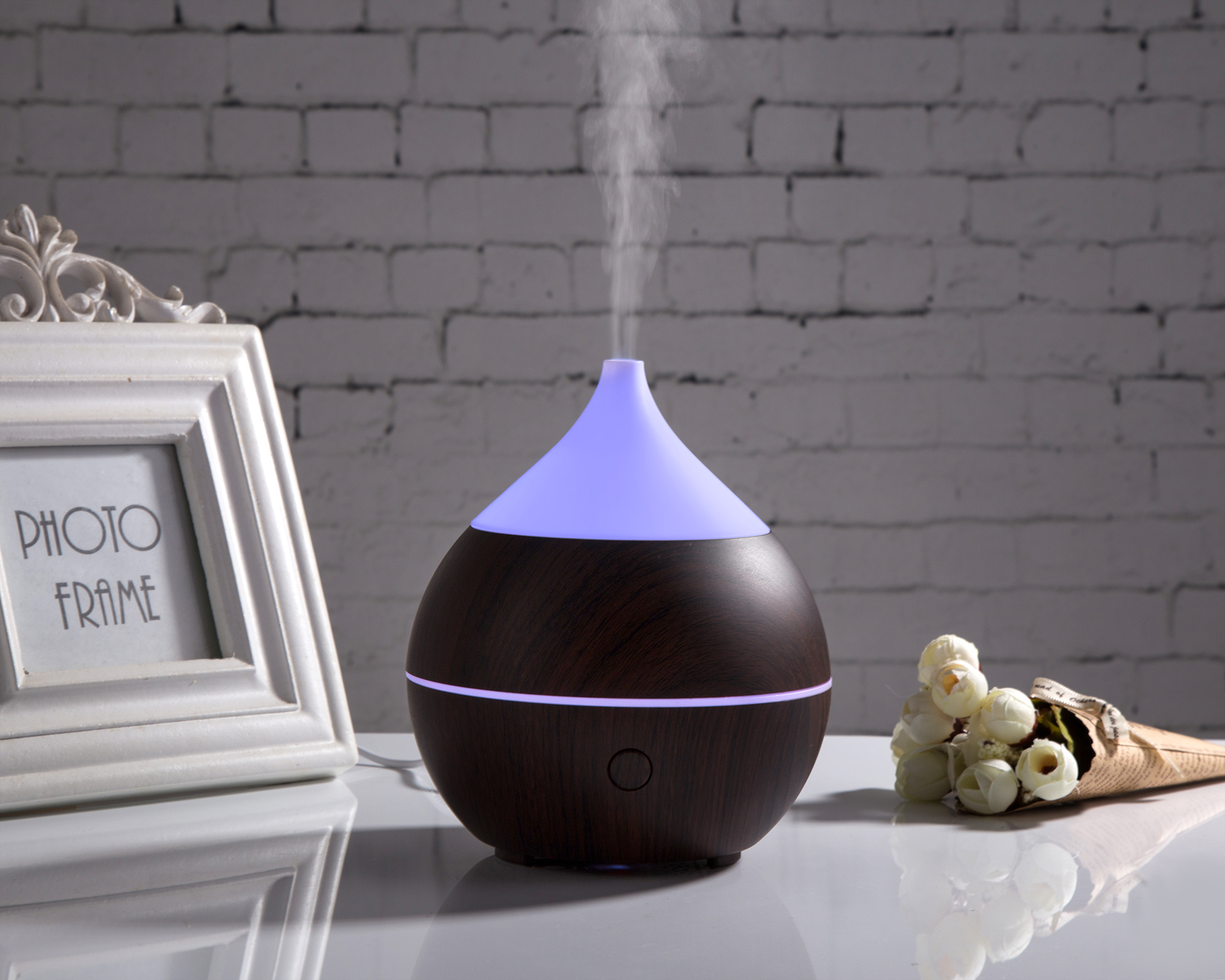 Home Appliance Ultrasonic 200ml Mini Air Humidifier Oil Diffuser