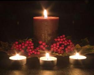 Quality 30 * 90cm Candles Wooden Electronic Moisture Proof Lighted Wall Art Applied in Bar wholesale