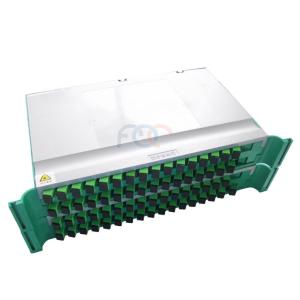 Quality ODF 1x64 Fiber PLC Splitter Tray FTTB For Cross Connection Cabinet wholesale