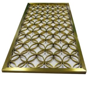 Quality Home Decoration Metal Screen Partition Modern Living Room Divider wholesale