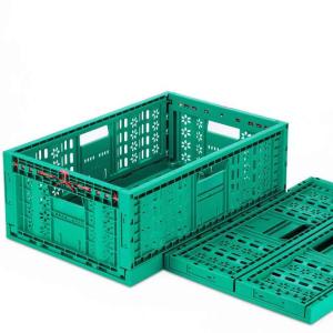 Quality Versatile Orange Plastic Container for Organized and Secure Transportation of Produce wholesale