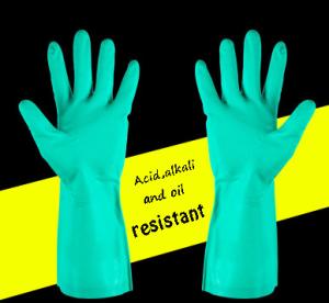 Quality 15 Mil Green Nitrile Chemotherapy Tested Glove with Beaded Cuff wholesale